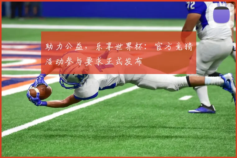 助力公益，乐享世界杯：官方竞猜活动参与要求正式发布